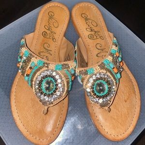 Naughty Monkey Leather Sandals